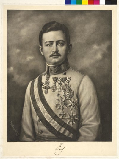 Keiser av Østerrike Karl I av Theodor Mayerhofer