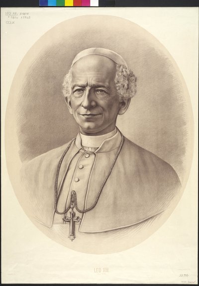 Pave Leo XIII av Theodor Mayerhofer