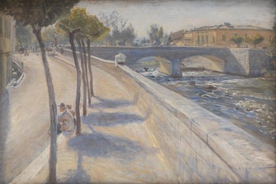 Elven Liri, Italia av Theodor Philipsen