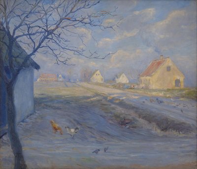 Veien til København fra Kastrup. Øya Amager av Theodor Philipsen