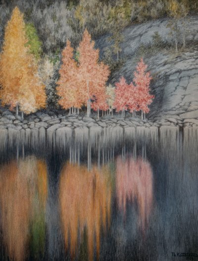 Blødende osp av Theodor Severin Kittelsen