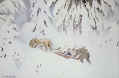 Juletroll av Theodor Kittelsen