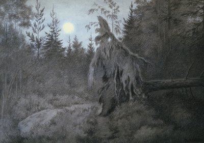 Skummelt, krypende, raslende, yrende av Theodor Kittelsen