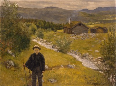 Farvel mor av Theodor Kittelsen