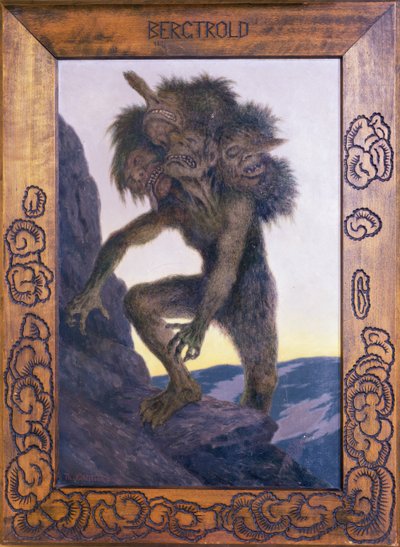 Fjelltroll av Theodor Kittelsen
