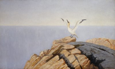 Sjøsol av Theodor Kittelsen