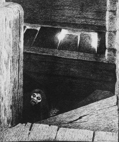 Svartedauden av Theodor Kittelsen