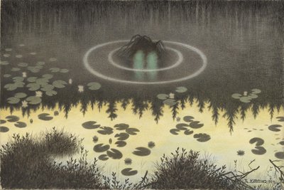 Vannspriten av Theodor Kittelsen