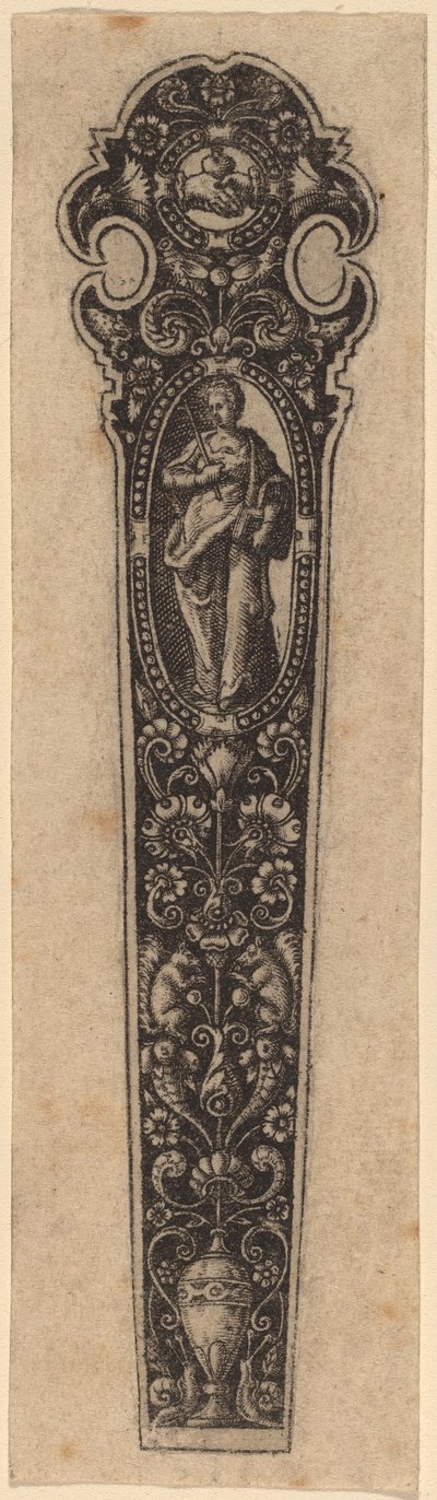 Ornament for knivskaft av Theodor de Bry