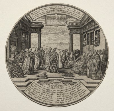 Den venetianske ballen av Theodor de Bry