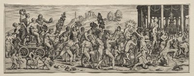 Triumf av Bacchus av Theodor de Bry