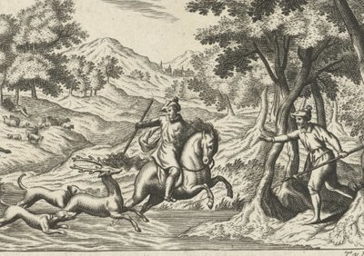 Hjortejakt av Theodor van Merlen (II)