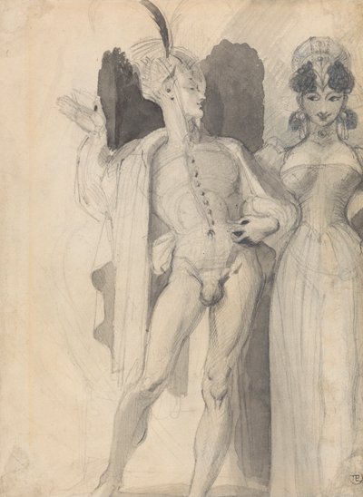 Faust og Margaret av Theodor von Holst