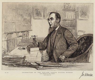 Dagens kjendiser, Sir Joseph Dalton Hooker av Theodore Blake Wirgman