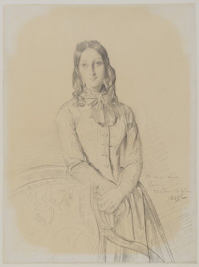 Portrett av Madame Ravaisson av Théodore Chassériau