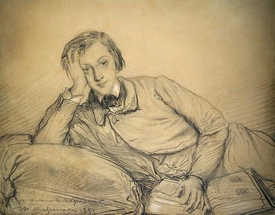 Portrett av Raymond de Magnoncourt av Théodore Chassériau