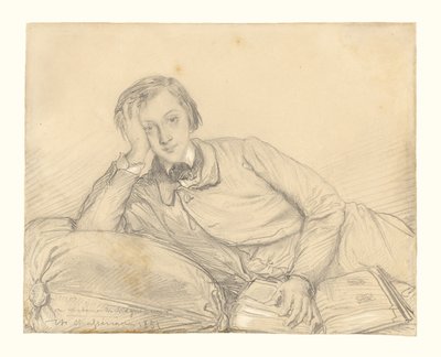Portrett av Raymond de Magnoncourt av Théodore Chassériau