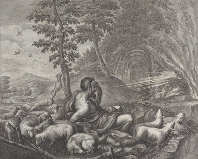Jakob vokter Labans flokk, 1613-24. av Theodore Cruger