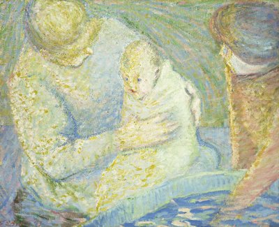 Barnet bader av Theodore Earl Butler