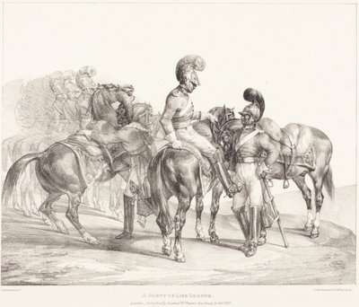 En gruppe livreddere av Theodore Gericault