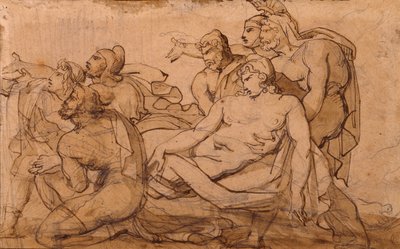 Paris død av Theodore Gericault