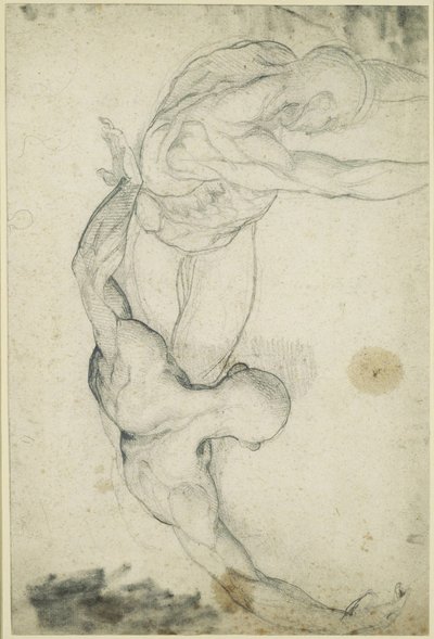 Géricault - Studie for Medusas flåte, 1818 av Theodore Gericault