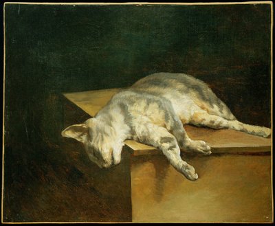 Le chat mort - Den døde katten … av Theodore Gericault