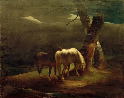 Hester på beitet av Theodore Gericault