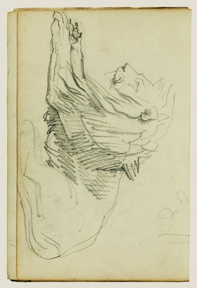 Sittende løve av Theodore Gericault