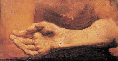 Studie av en hånd og arm av Theodore Gericault
