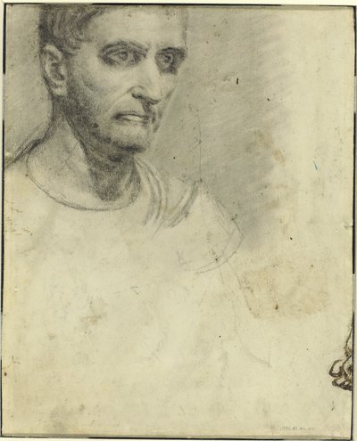 Studie av en mann [verso] av Theodore Gericault