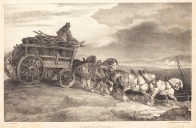 Kullvognen av Theodore Gericault
