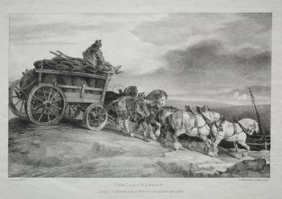 Kullvognen av Theodore Gericault