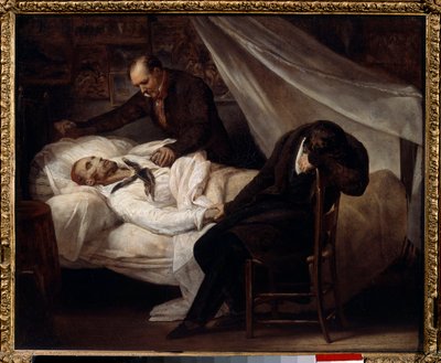 Maleren Theodore Gericaults død (1791-1824) 26. januar av Theodore Gericault