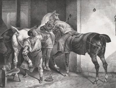 Den engelske smeden, 1822. av Theodore Gericault