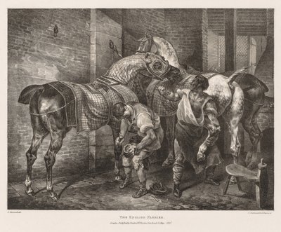 Den engelske hovslageren av Theodore Gericault