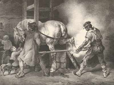 Den flamske hovslager, 1822. av Theodore Gericault