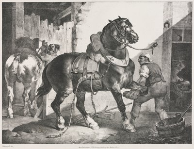Den franske smeden av Theodore Gericault