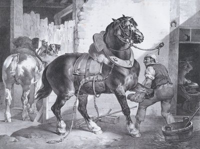 Den franske smeden, 1822. av Theodore Gericault