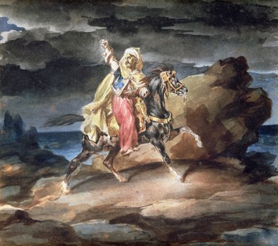 The Giaour, ca. 1822-23 av Theodore Gericault