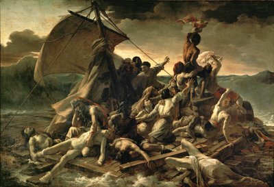 Flåten til «Medusa» … av Theodore Gericault
