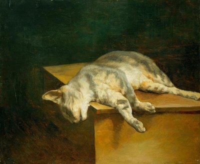 død katt av Theodore Gericault