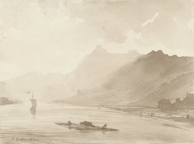 Ansiktet mot Rhinen av Theodore Gudin