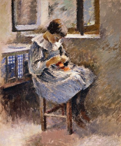 Pikesøm, ca. 1886 av Theodore Robinson