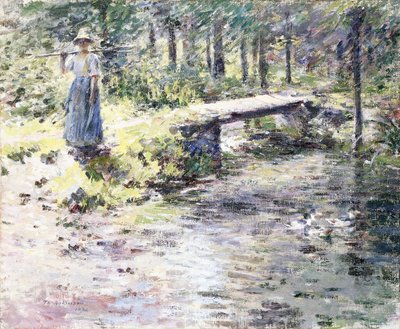 Den lille broen av Theodore Robinson