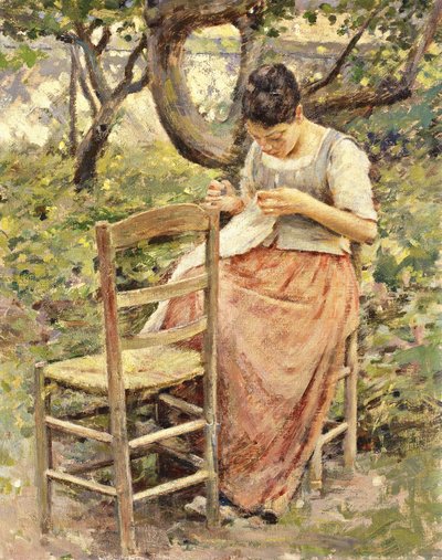Syerske, ca. 1891 av Theodore Robinson
