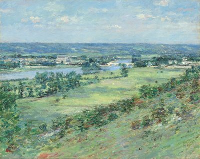 The Valley of the Seine, fra Hills of Giverny av Theodore Robinson