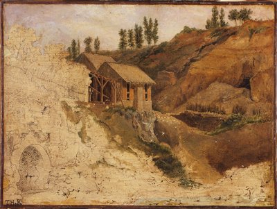 Et steinbrudd av Theodore Rousseau