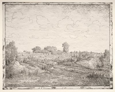 Plantesletten i Biau av Theodore Rousseau