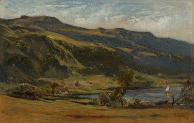 Auvergne landsbygda av Theodore Rousseau